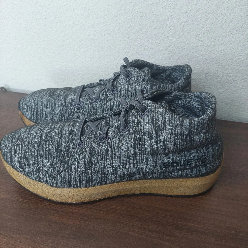 Sole X United By Blue Wool Cork Jasper Chukka Shoes Size Men's 12 Women's‎ 14